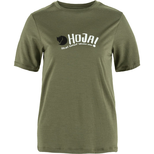 HOJA WOOL T-SHIRT W - US 3554