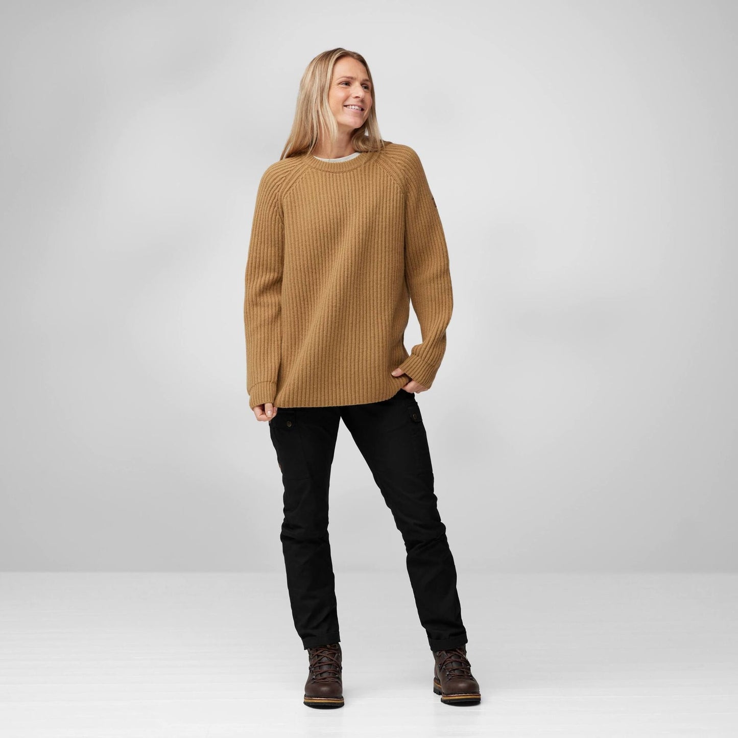 ÖVIK RIB SWEATER W - US 2989